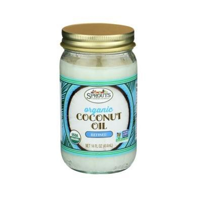 Sprouts Organic Refined Coconut Oil 400ml