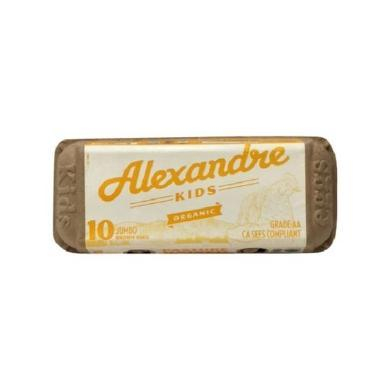 Alexandre Family Organic Jumbo Eggs 12pcs